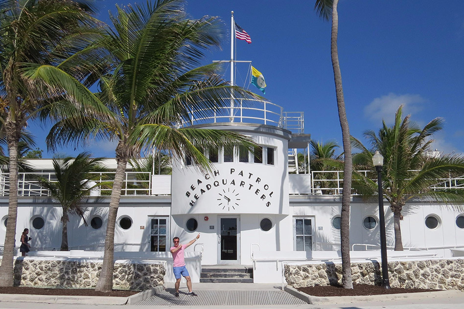 Art Deco Walking tour: Beach Patrol Headquarters